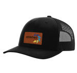 Refreshed Leather Patch Hat Colored Logo